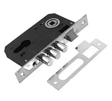 Механизм замка APECS 1000 (BS40*61,5мм) CR хром