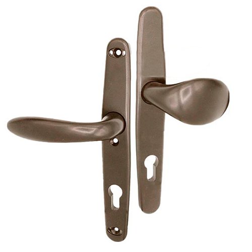 Ручки на планке STUBLINA 92/35 нажимная-фиксированная коричневая - Фото №1