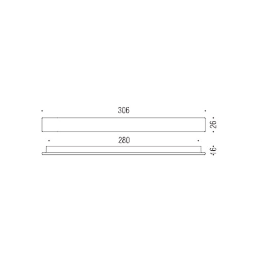 Ручка мебельная COLOMBO Design Formae F108/H 280 мм матовый хром - Фото №3