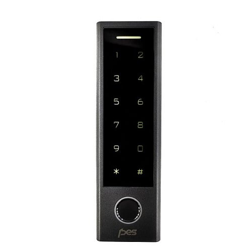 Клавіатура зчитувач PES KeyPad slim для розумних замків біометричний чорний - Фото №1