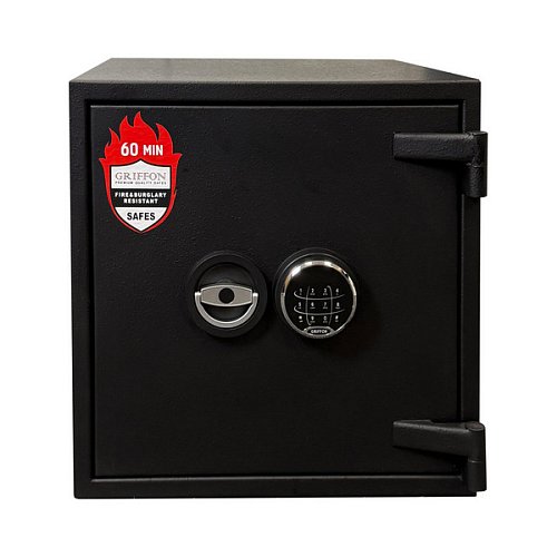 Сейф вогнестійкий GRIFFON FRS.45.E BLACK - Фото №7