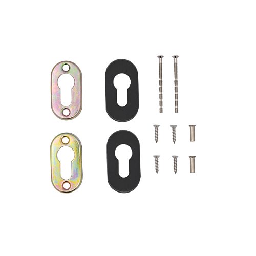 Накладки на сердцевину CISA 06093.04 овальные антрациты - Фото №3