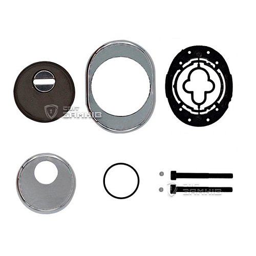 Протектор AZZI FAUSTO F23 Antitubo SB Widia 25 мм хром - Фото №4