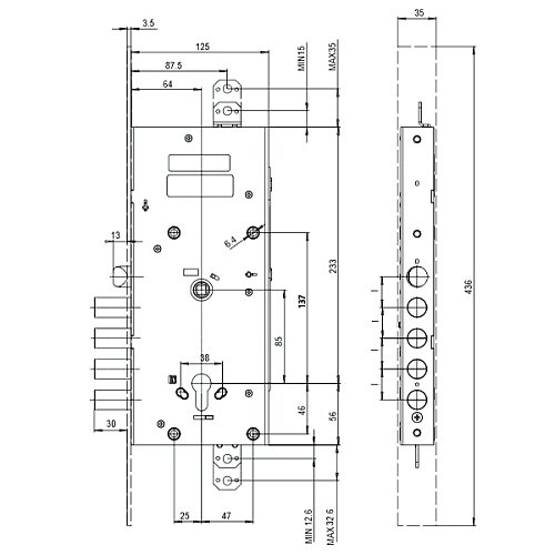 Електромоторний замок CISA MyEVO E6536.28 (BS67,5*85мм) - Фото №19