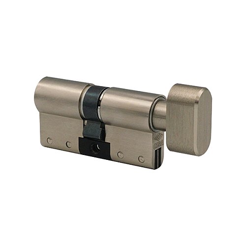 Цилиндр CISA AP4 S (модульный) 60T (30*30T) никель матовый 3 ключа - Фото №7