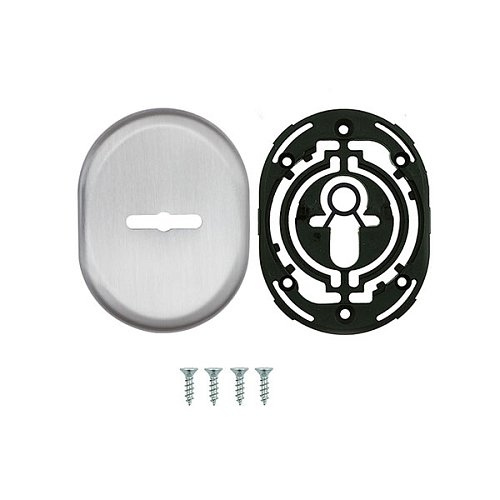 Декоративна накладка DISEC KT3838 Matrix нержавіюча сталь матова - Фото №3