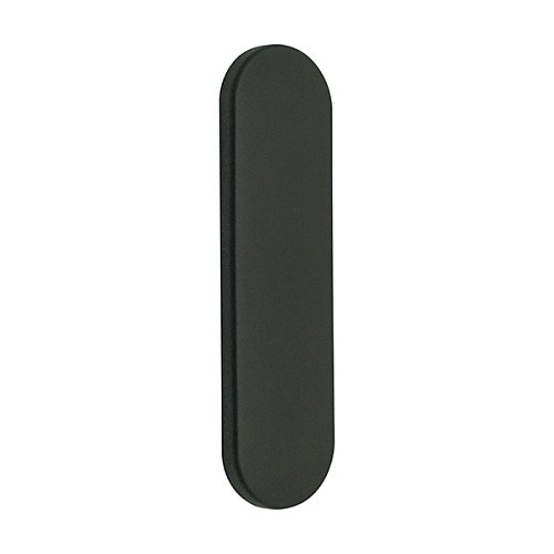 Планка для врізної антипаніки MARVON SP36 глуха чорна матова - Фото №1