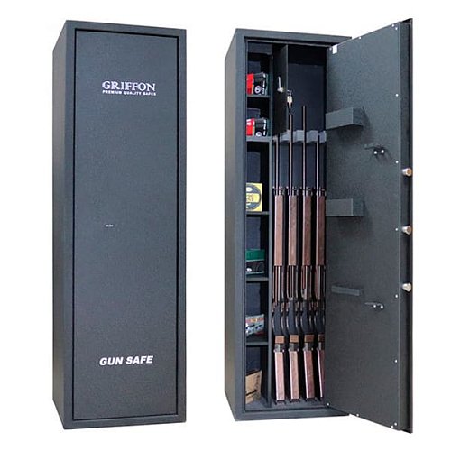 Новый оружейный сейф GRIFFON GS.420.K BLACK