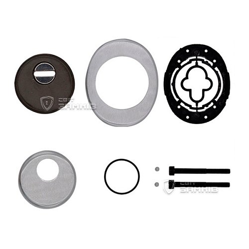 Протектор AZZI FAUSTO F23 Antitubo SB Widia 25 мм 85х70 матовый хром - Фото №4