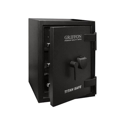 Сейф вогнезламостійкий GRIFFON CL II.68.E BLACK - Фото №2