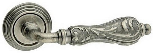 Ручки на розетте FIMET Flora 147 (269) F45 античное железо - Фото №2