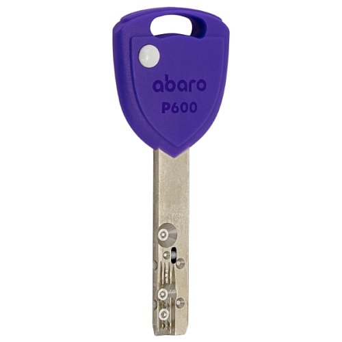 Циліндр половинка ABARO P600 (модульний) 46 (36*10) Ni нікель сатин 5 ключів - Фото №9