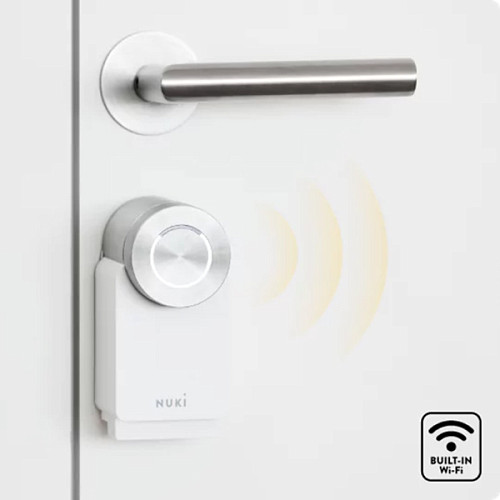 Розумний замок NUKI Smart Lock 3.0 Pro WiFi накладний білий - Фото №5