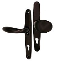 Ручки на планці STUBLINA 85/35 натискна-фіксована чорна