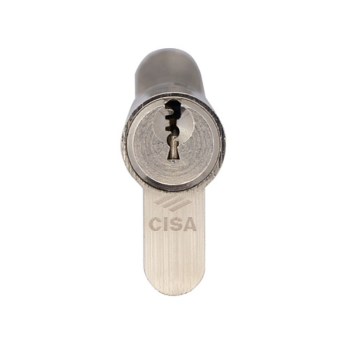 Цилиндр CISA C3000 100T (50*50T) никель матовый - Фото №4