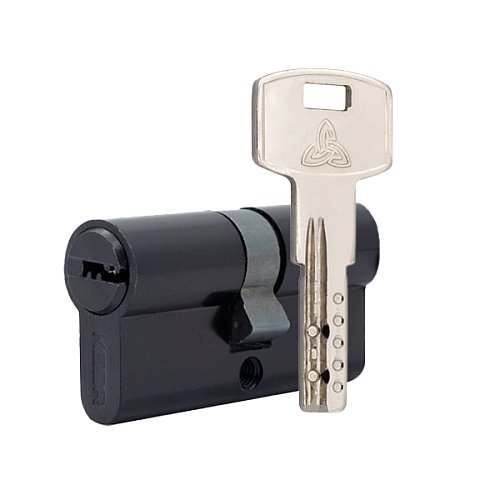 Циліндр KEDR Zink 60 (30*30) ZBM чорний - Фото №1