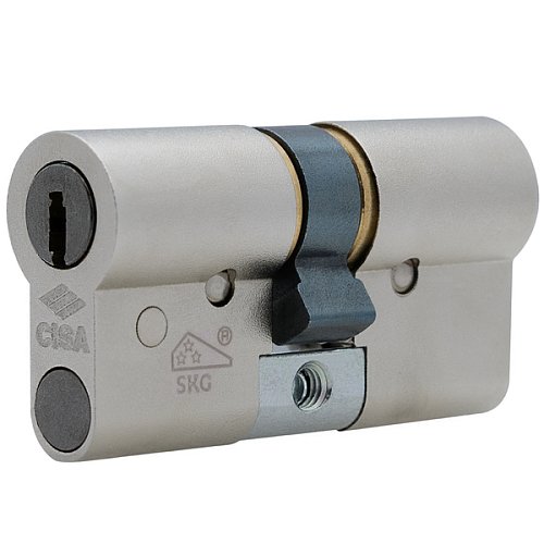 Циліндр CISA RX (модульний) 130 (50*80) нікель матовий 3 ключі - Фото №2