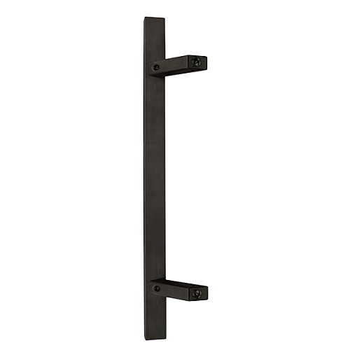 Ручка скоба ABARO Sydney 45° L:800 X:600 W:40*20mm SS 304 чорний RAL 9005 (половинка) - Фото №2
