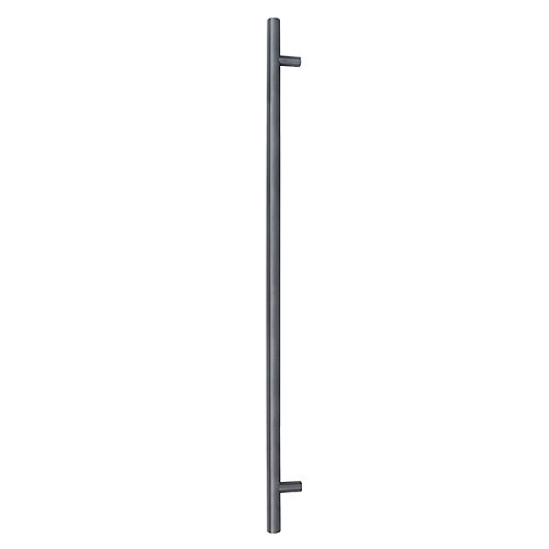 Ручка скоба ABARO Bali 90° L: 1600 X: 1200 D: 32mm SS 304 антрацит RAL 7016 (половинка) - Фото №1