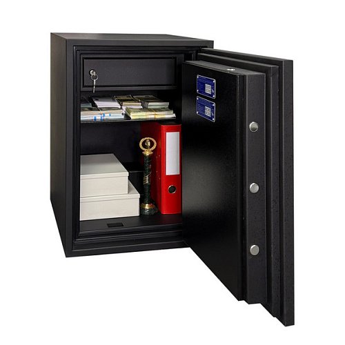 Сейф вогнестійкий GRIFFON FRS.70.K BLACK - Фото №3