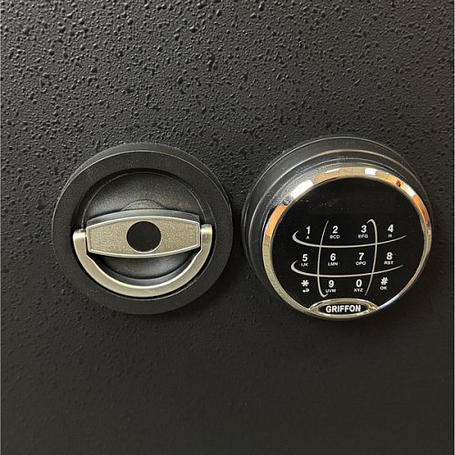 Сейф огнестойкий GRIFFON FRS.57.E BLACK - Фото №9