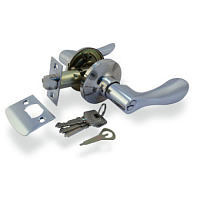 Ручка защелка APECS 891-01 (BS60/70мм) CR хром