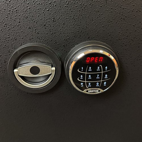 Сейф вогнестійкий GRIFFON FRS.57.E BLACK - Фото №10