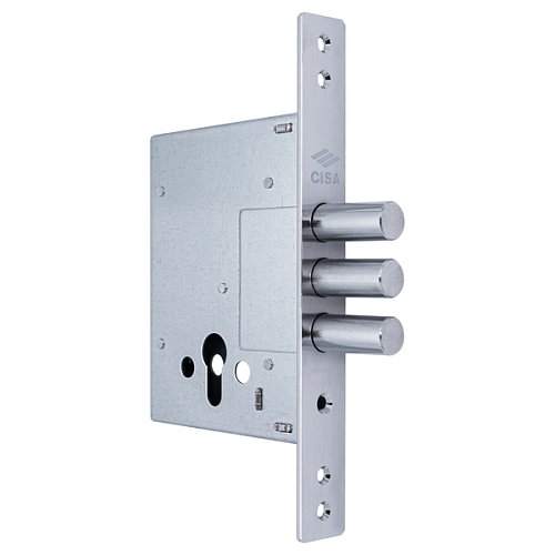 Механизм замка CISA 56426.60 Monoblock 257 (BS60мм) хром матовый - Фото №1