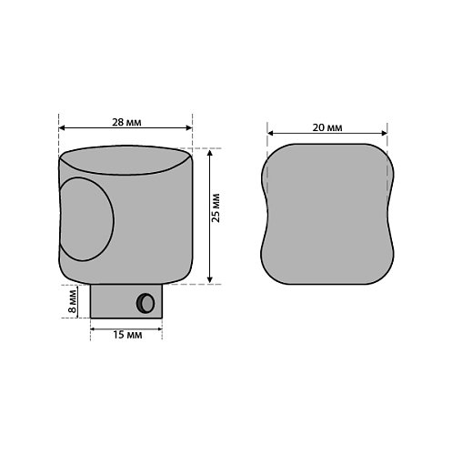 Вороток цилиндра ABARO R28 золото - Фото №5