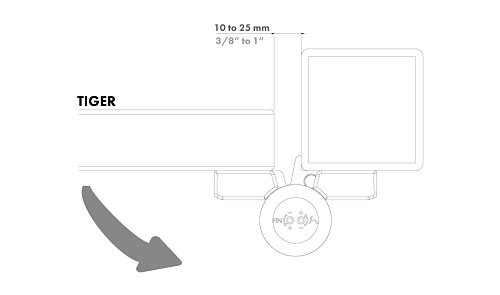 Дотягувач-петля для хвіртки LOCINOX Tiger сірий - Фото №8