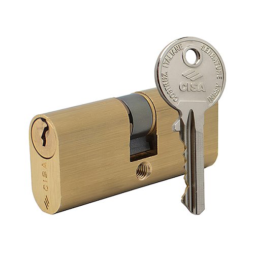 Цилиндр CISA Oval 08210 80 (40*40) овальный для электромех. замков - Фото №1