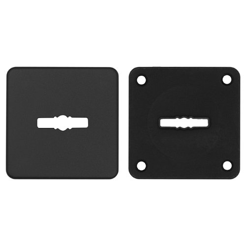 Накладка сувальдна AZZI FAUSTO MDM/QSLIM/NO квадратна чорний матовий - Фото №3