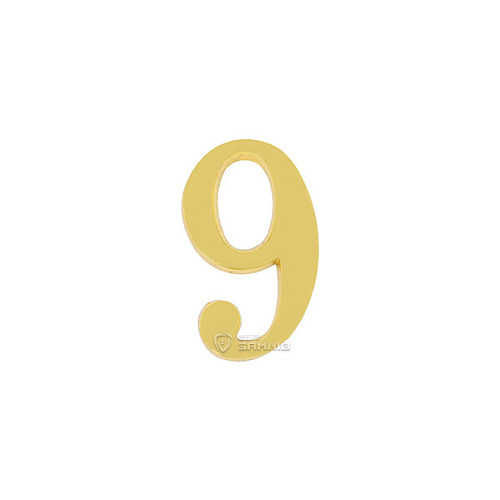 Цифра «9» OLV латунь (X.-M.) - Фото №1