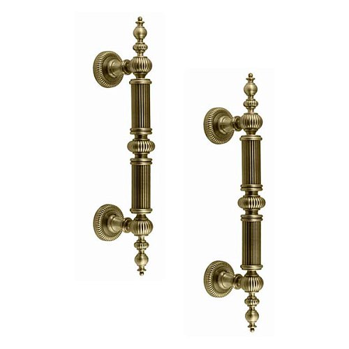 Ручка скоба TRION 10000 210 мм (комплект) AB бронза