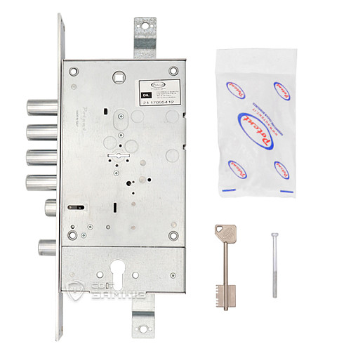 Механизм замка POTENT 7170 двухсистемный (BS63*85мм) 3 ключа - Фото №5