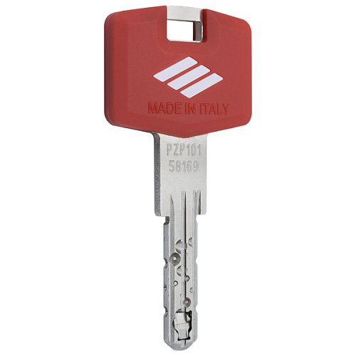 Цилиндр CISA RX (модульный) 130T (80*50T) никель матовый 5 ключей - Фото №9