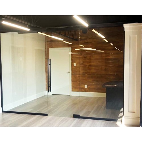 Замок накладной GLASS-M-TECH EK-М50 для барной стеклянной двери черный - Фото №4