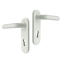 Ручки противопожарные MARVON SP1 нажимная-нажимная белый глянец