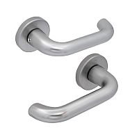 Ручки на розетте CISA круглая розетта 07070.60 сатин