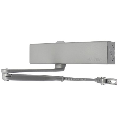 Доводчик CISA C1610.05.0.97 Professional Plus2 BC STD до 120 кг FIRE серый - Фото №1