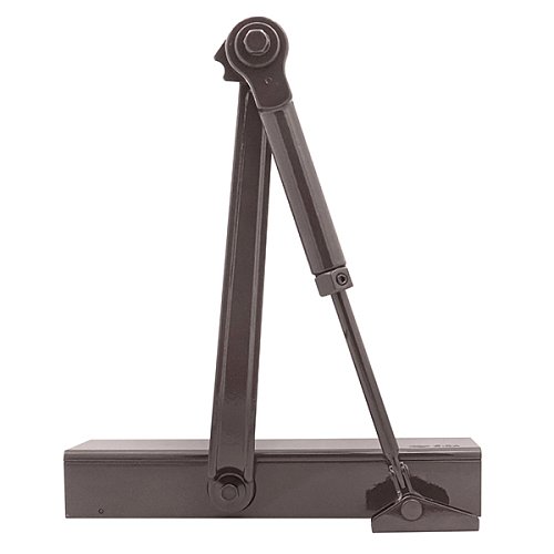 Доводчик CISA C1611.05.0.88 Professional Plus2 BC STD HO с фиксацией до 120 кг коричневый - Фото №4