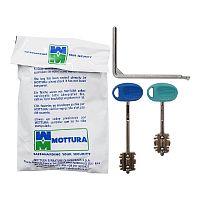 Комплект ключей MOTTURA MyKey T1 для перекодирования 40 мм