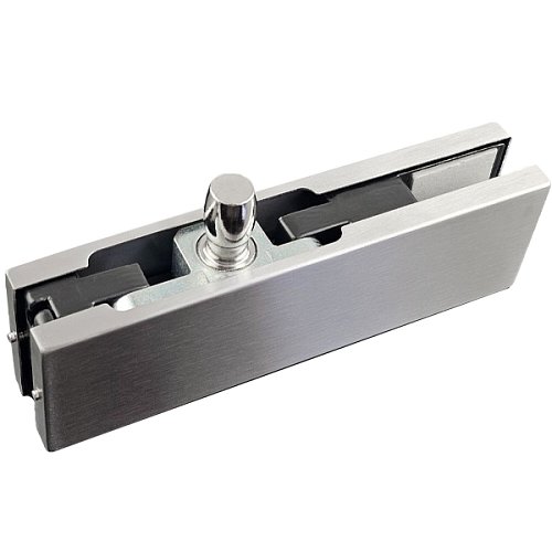 Петля GLASS-M-TECH EK-30 верхняя с осью нержавеющая сталь - Фото №1
