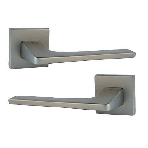 Ручки на розетте ILAVIO 2846 (1836-1100) титан - Фото №1