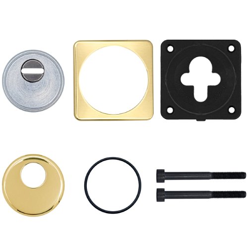 Протектор AZZI FAUSTO Antitubo 25 мм ME50/QSLIM/O квадратний латунь полірована - Фото №6