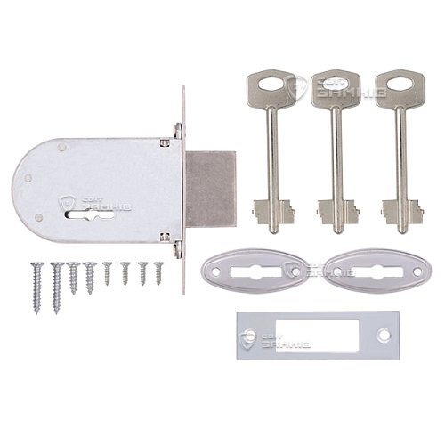 Механізм замка SHERLOCK 05.700-C (BS44мм) 3 ключа - Фото №4