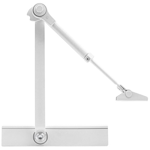 Доводчик CISA C1511.03.0.45 Professional Plus2 STD HO с фиксацией до 80 кг белый - Фото №4