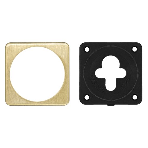 Накладка на протектор AZZI FAUSTO ME50/QSLIM/OS квадратна латунь матова - Фото №3