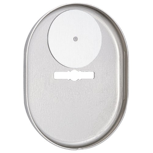 Накладка сувальдна AZZI FAUSTO MDM/KSV/CV зі шторкою овальна стандарт нікель матовий - Фото №3