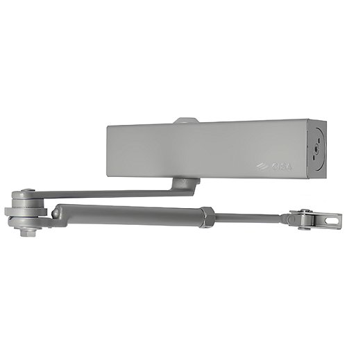 Дотягувач CISA C1611.05.0.97 Professional Plus2 BC STD HO з фіксацією до 120 кг сірий - Фото №1